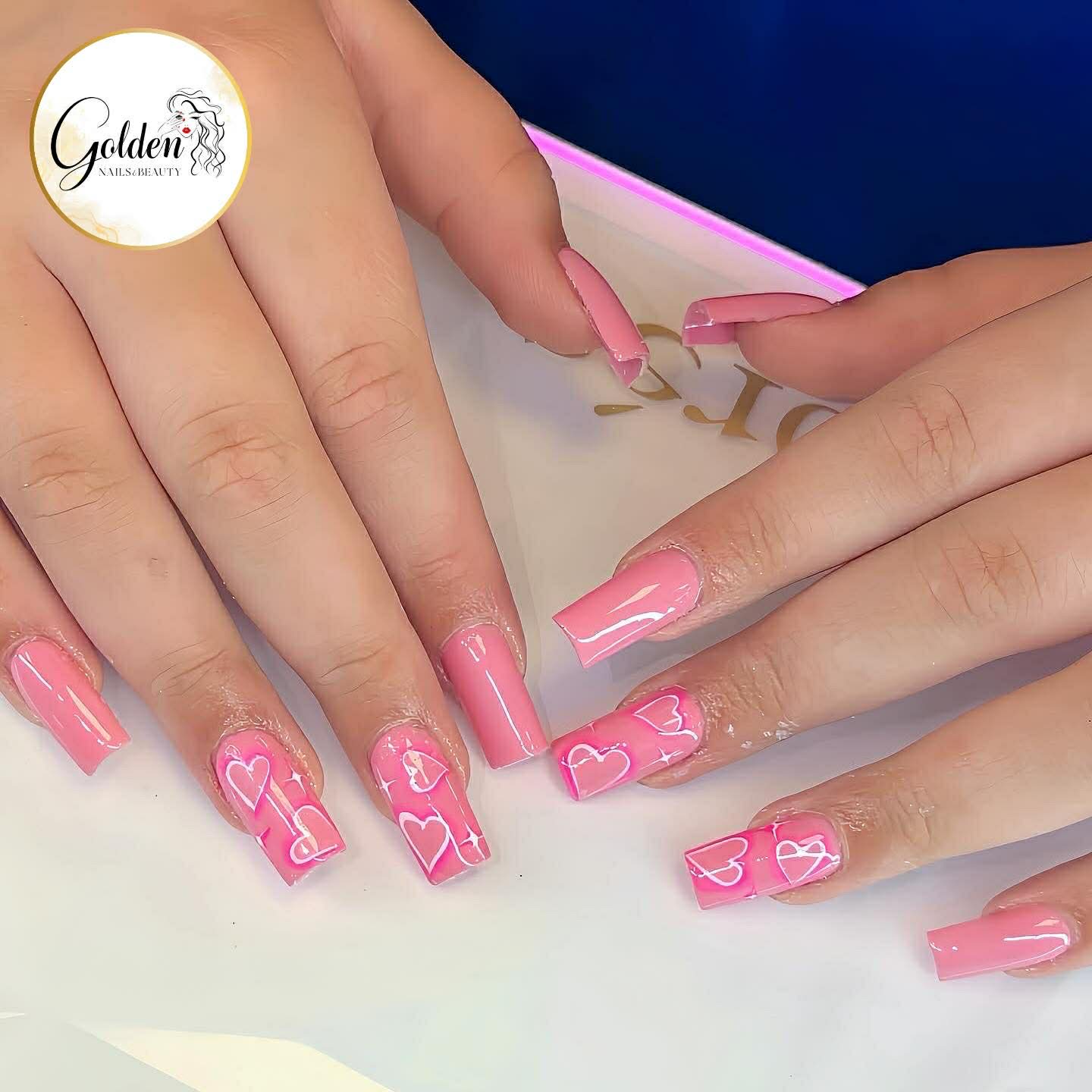 Golden Nails and Beauty logo