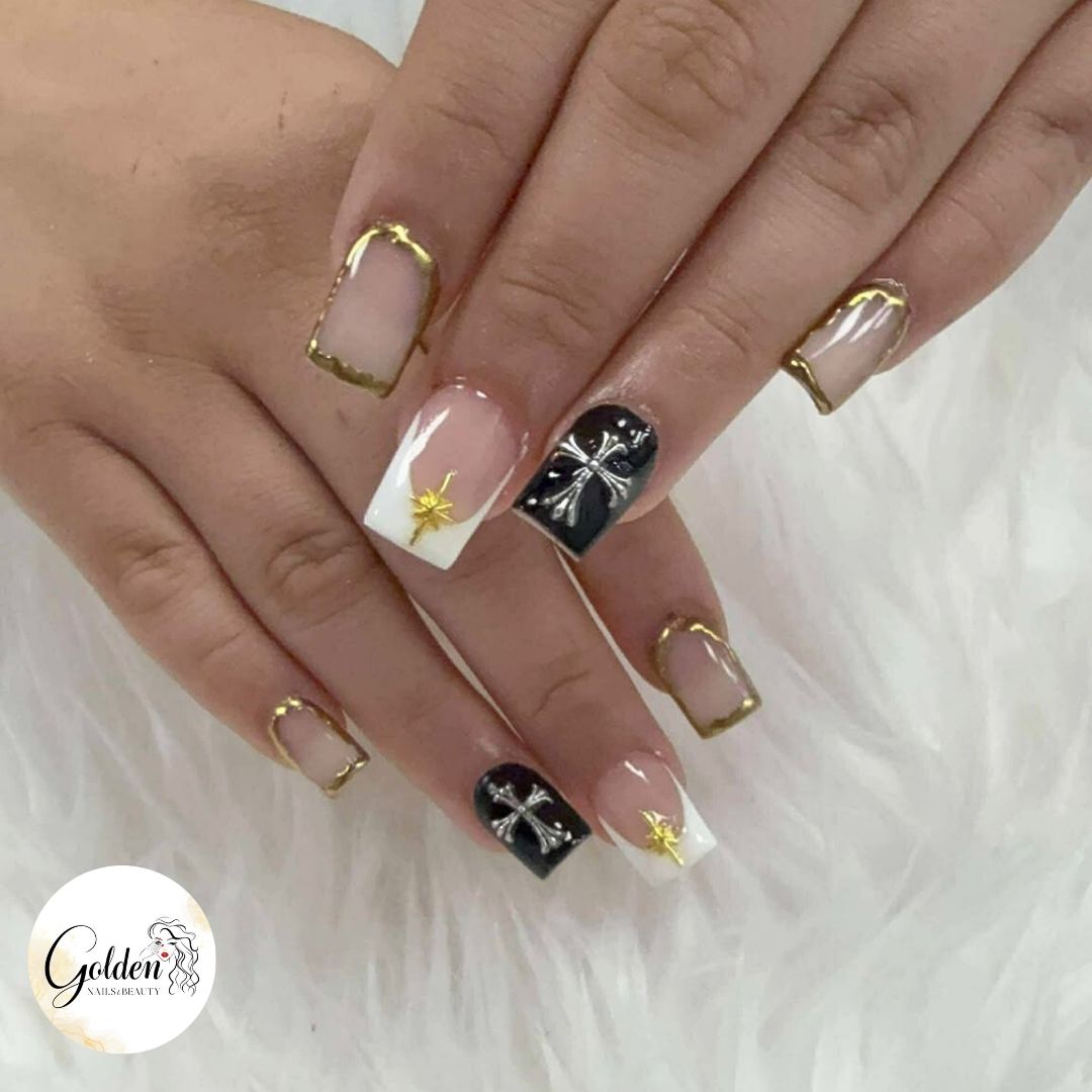 Golden Nails and Beauty nail work in Lakewood, Colorado
