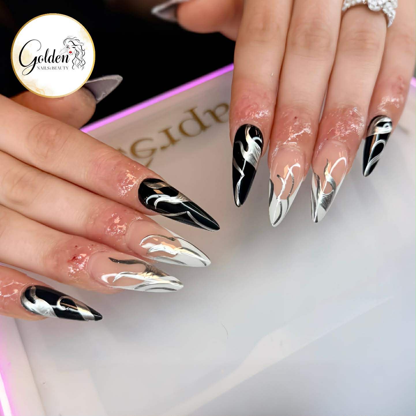 Golden Nails and Beauty nail photo 1