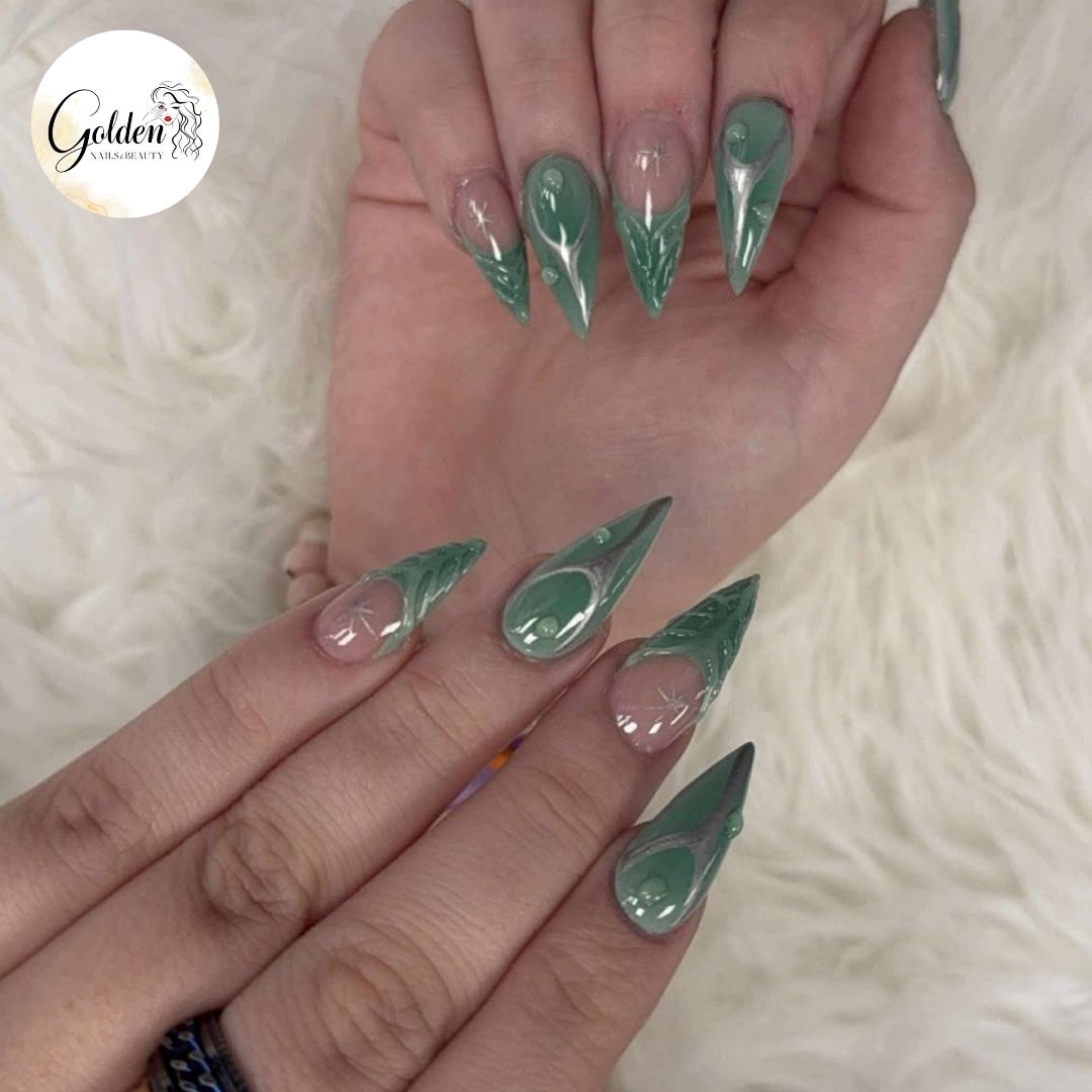 Golden Nails and Beauty nail photo 5